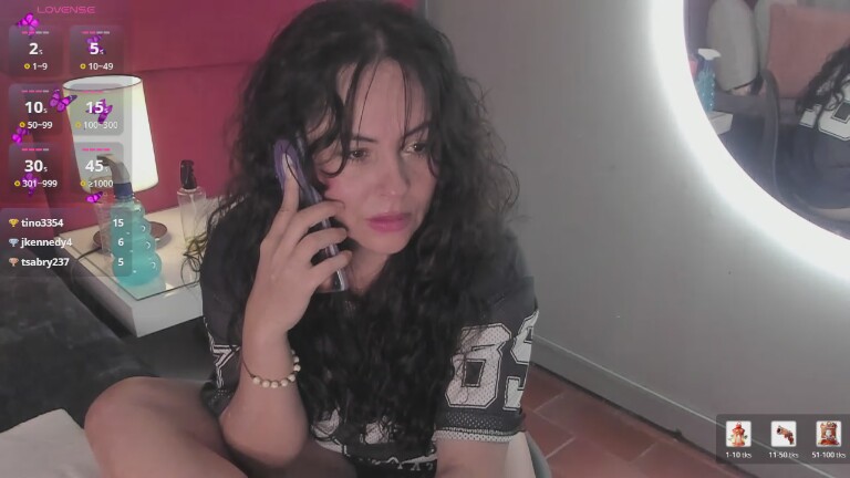 hannymilf's Streamate show and profile